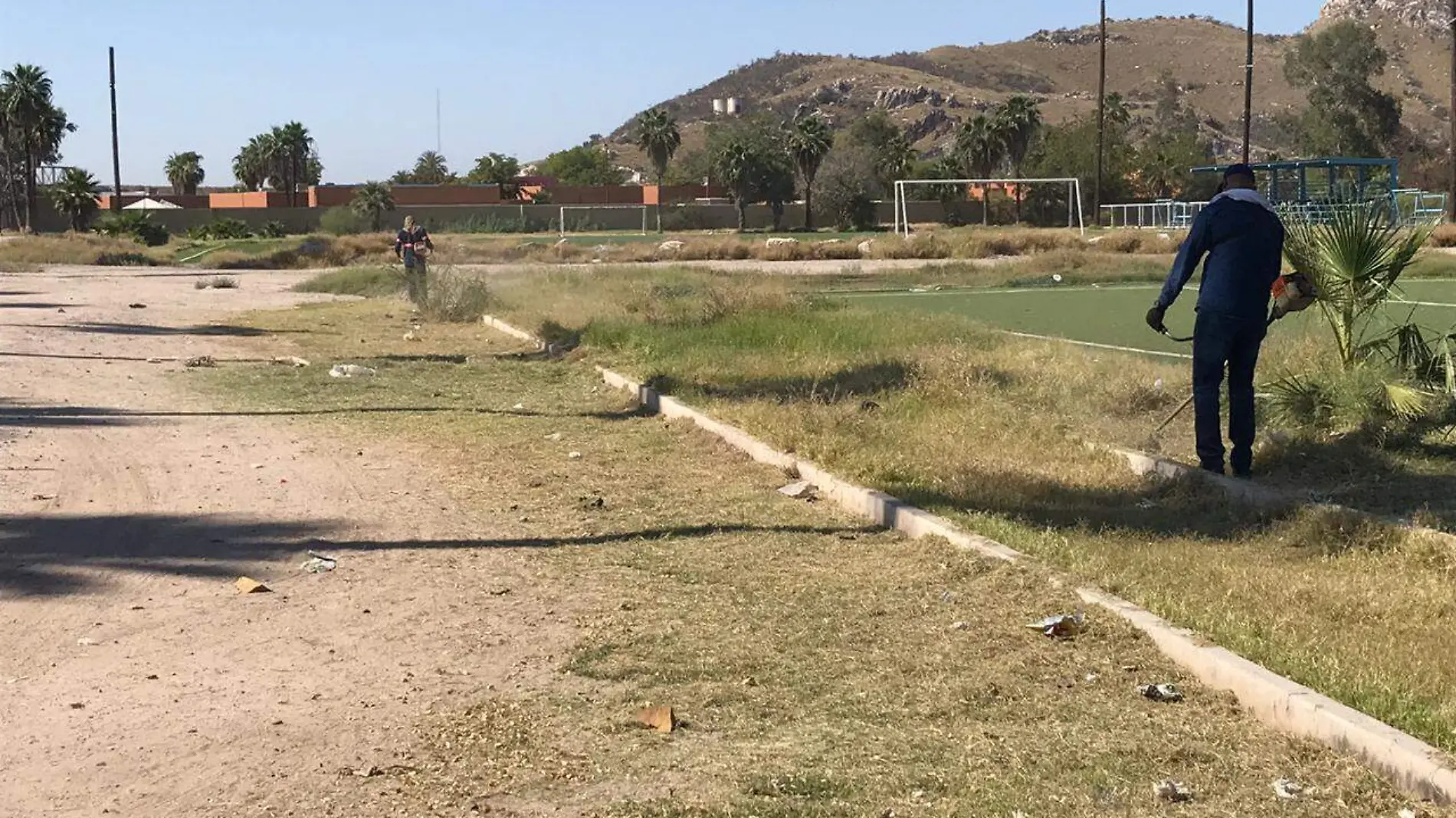 limpieza de parques y deportivos